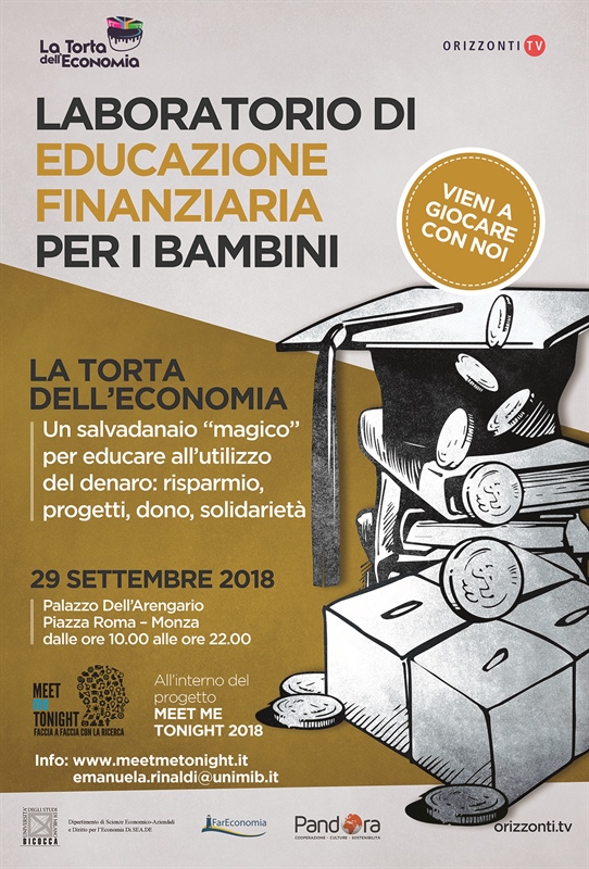 La "Torta dell'Economia", laboratorio di educazione finanziaria per bambini...