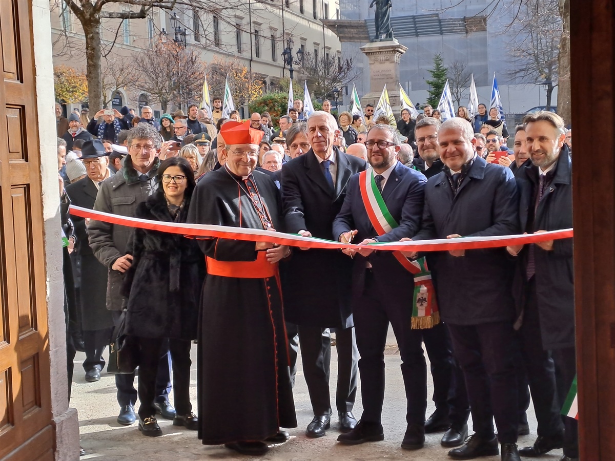 BCC ROMA: Inaugurazione Palazzo Margherita all'Aquila