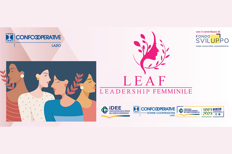 LEAF - Leadership Femminile  Evento conclusivo 16 gennaio 2024